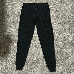 Pink Cheetah Print Joggers